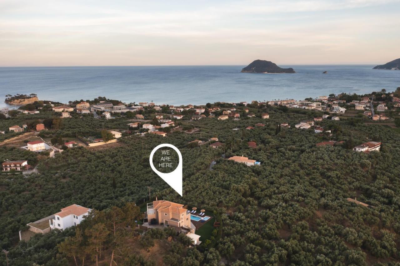 Diomani Maison - Private Pool & Sea View, By Zantewize Lithakia  エクステリア 写真